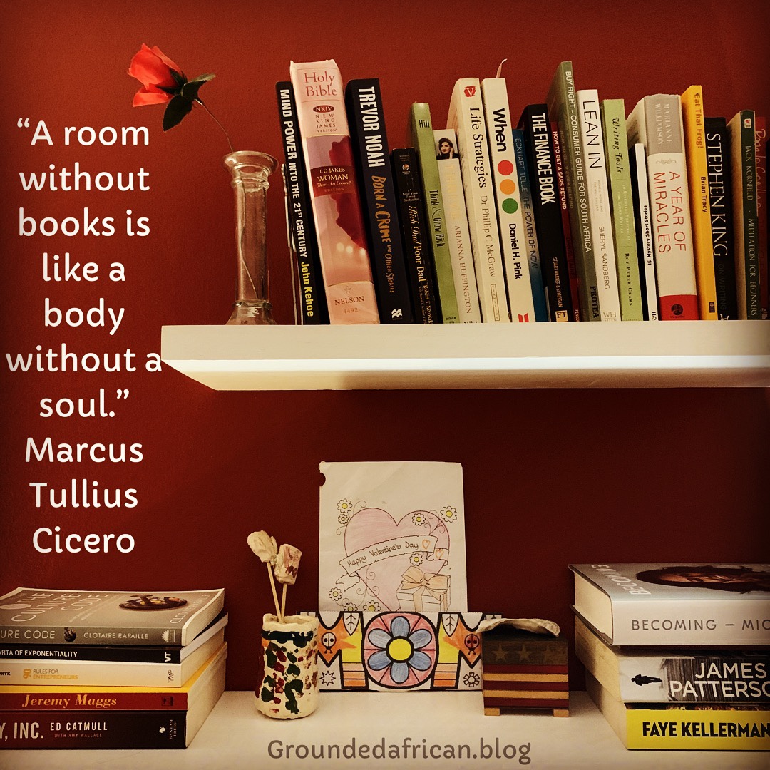Bookshelves. Quote by Marcus Tullius Cicero