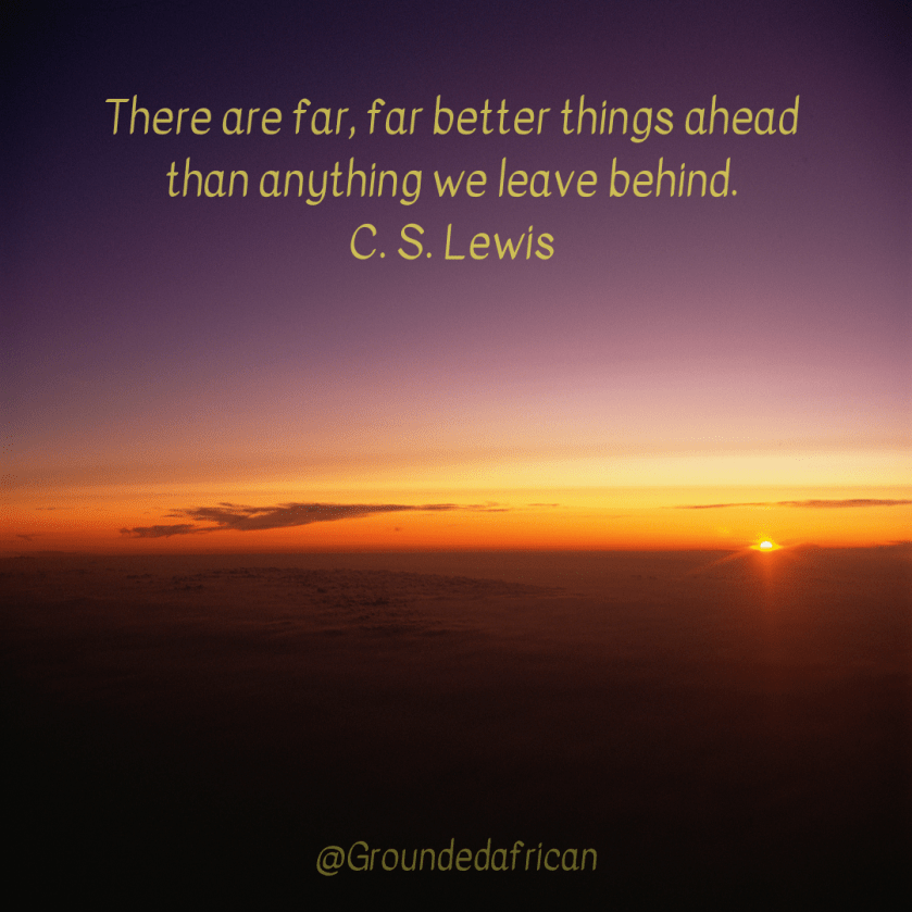 Sunrise. Quote by C.S. Lewis