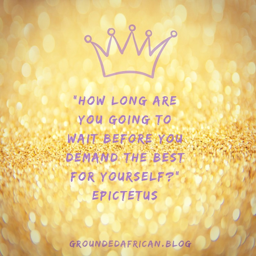 Gold dust. Quote by Epictetus 
