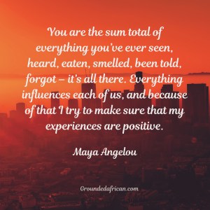 Picture of city bathed in red at sunset